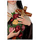 St Therese statue roses 150 cm painted fiberglass s5