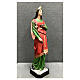 St Lucy statue with golden crown 65 cm painted fiberglass s5