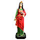 Saint Lucy with plate, 110 cm, painted fibreglass statue s1