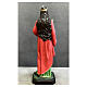 Statua Santa Lucia piatto 110 cm vetroresina dipinta s10