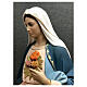 Statua Sacro Cuore di Maria raggiera dorata 165 cm vetroresina dipinta s8