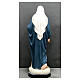 Immaculate Heart of Mary statue with golden rays 165 cm painted fiberglass s11