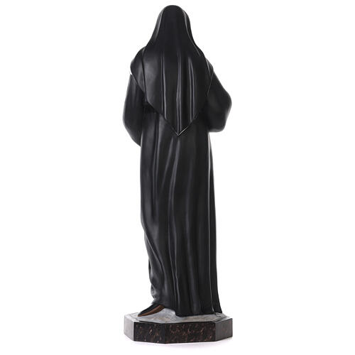 Statua Santa Rita crocefisso 100 cm vetroresina dipinta 8