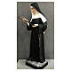 St Rita statue nun dress 160 cm painted fiberglass s4