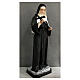 St Rita statue nun dress 160 cm painted fiberglass s8