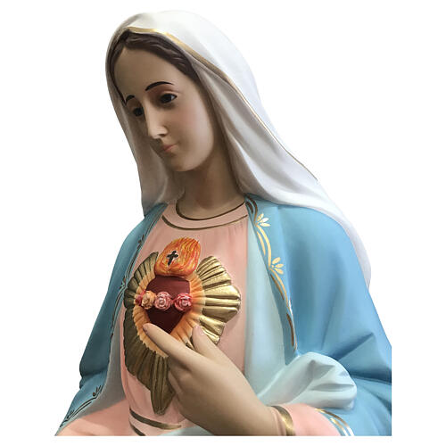 Fibreglass statue of the Immaculate Heart of Mary, 43 in 4