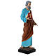 St Peter statue 160 cm colored fiberglass GLASS EYES s5