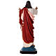 Sacred Heart's statue, 160 cm, painted fiberglass, GLASS EYES s9