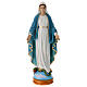 Estatua Inmaculada Milagrosa 70 cm Lando Landi fibra de vidrio ojos cristal s1