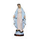 Estatua Lando Landi Inmaculada Milagrosa fibra de vidrio ojos cristal 170 cm s1