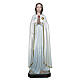 Statua Maria Rosa Mistica 70 cm vetroresina Lando Landi s1