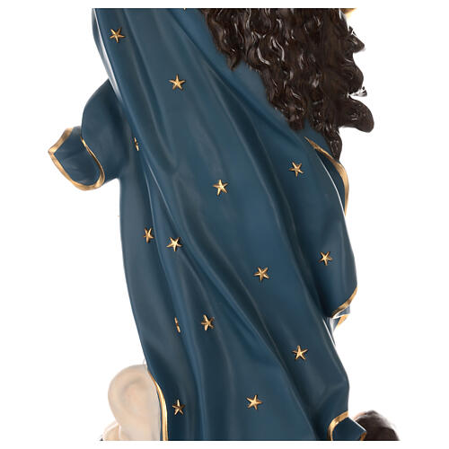 Our Lady of the Assumption by Murillo, fiberglass statue with glass eyes, 180 cm 10