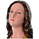 Virgen de la Asunción del Murillo cm 180 fibra de vidrio con ojos de vidrio s2