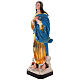 Virgen de la Asunción del Murillo cm 180 fibra de vidrio con ojos de vidrio s7