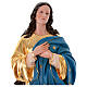 Virgen de la Asunción del Murillo cm 180 fibra de vidrio con ojos de vidrio s8