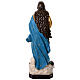 Virgen de la Asunción del Murillo cm 180 fibra de vidrio con ojos de vidrio s16