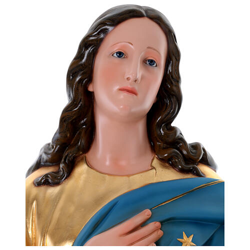 Notre-Dame de l'Assomption de Murillo 180 cm fibre de verre avec yeux en verre 3