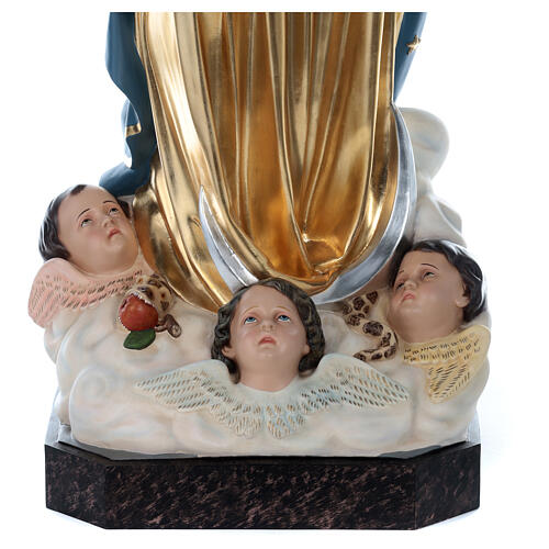 Matka Boża Wniebowzięta Murillo, h 180 cm, włókno szklane z oczami z kryształu 4