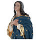 Assumption of Mary statue by Murillo 180 cm fiberglass with glass eyes s5