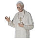 Fiberglass statue of Pope John Paul II with glass eyes 170 cm s3