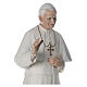 Fiberglass statue of Pope John Paul II with glass eyes 170 cm s5