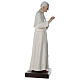 Fiberglass statue of Pope John Paul II with glass eyes 170 cm s8