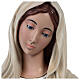 Virgen de Medjugorje fibra de vidrio cm 130 ojos de vidrio s2