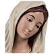 Virgen de Medjugorje fibra de vidrio cm 130 ojos de vidrio s7