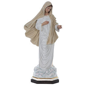 Our Lady of Medjugorje statue in fiberglass 130 cm glass eyes
