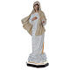 Our Lady of Medjugorje statue in fiberglass 130 cm glass eyes s4