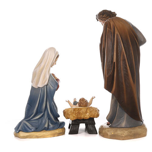 Sacra Famiglia vetroresina 100 cm 14