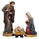 Sacra Famiglia vetroresina 100 cm s1