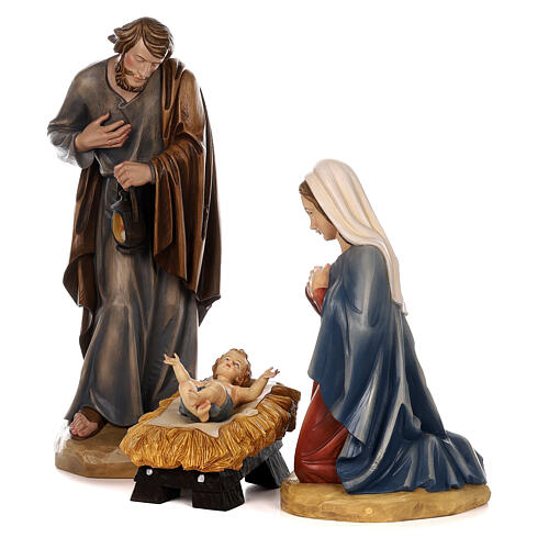 Holy Family nativity statues 100 cm fiberglass 6