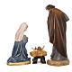 Holy Family nativity statues 100 cm fiberglass s14