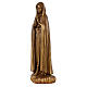 Our Lady of Fatima 100x30x30 cm fiberglass statue s3