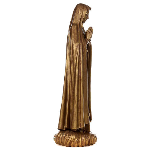 Notre-Dame de Fatima 100x30x30 cm fibre de verre 5