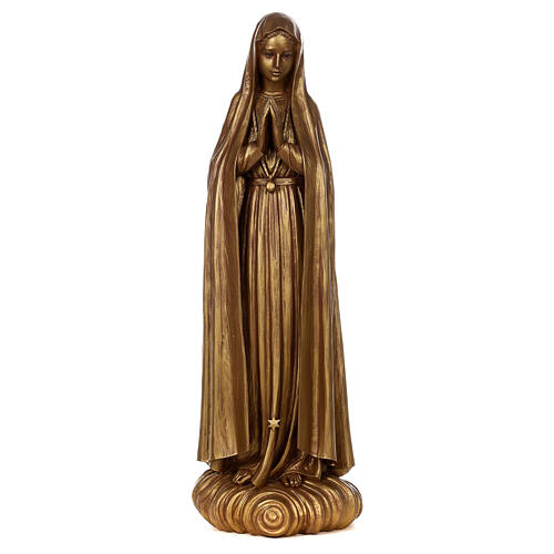 Nossa Senhora de Fátima 100x30x30 cm fibra de vidro 1