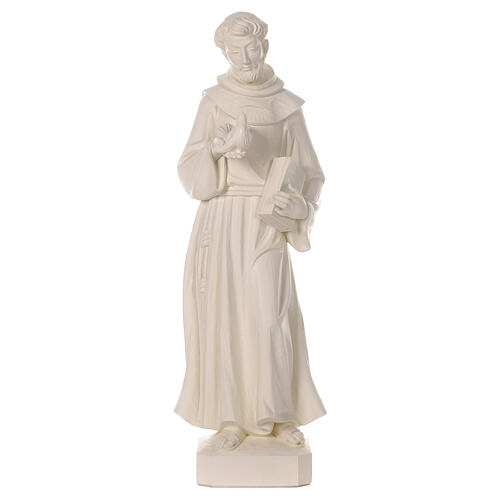 Saint Francis, fibreglass statue, 80x25x20 cm 1