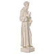 Saint Francis, fibreglass statue, 80x25x20 cm s5