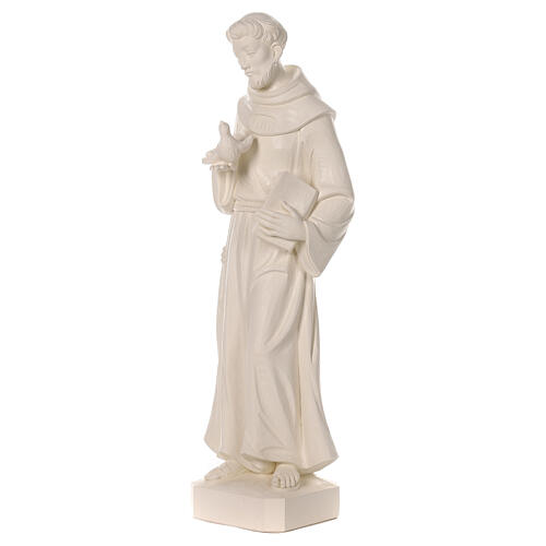 St Francis statue in fiberglass 80x25x20 cm 3