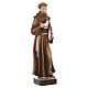 Saint Francis statue colored fiberglass 80x25x20 cm s3