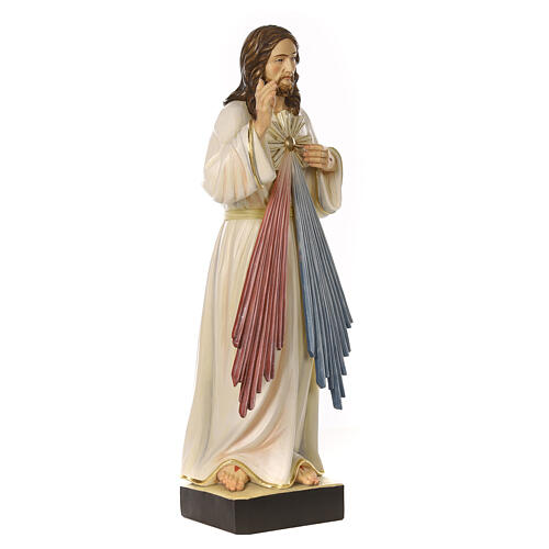 Merciful Jesus statue with heart 80x30x30 cm fiberglass 5
