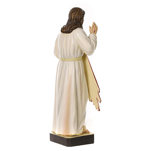 Merciful Jesus statue with heart 80x30x30 cm fiberglass 7