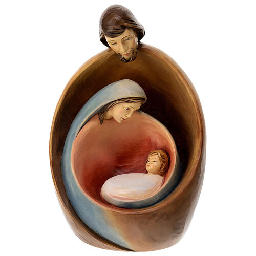 Modern Holy Family, painted fibreglass, 35x20x20 cm 1