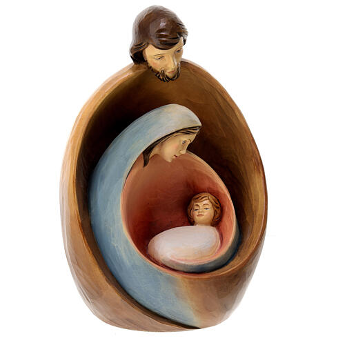 Modern Holy Family, painted fibreglass, 35x20x20 cm 5