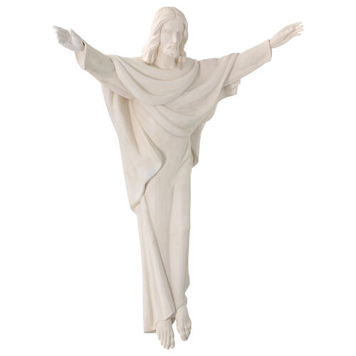 Christus König, 90x65x25 cm, Glasfaserkunststoff, weiß, zur Wandbefestigung 3