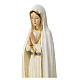Notre-Dame de Fatima avec bergers 60x20x15 cm fibre de verre colorée s2