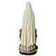 Our Lady of Fatima statue with shepherds 60x20x15 cm colored fiberglass s7
