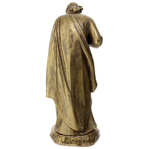 Sagrada Família fibra de vidro efeito bronze 60 cm 16