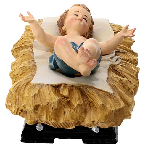 Sainte Famille fibre de verre colorée 60 cm 5